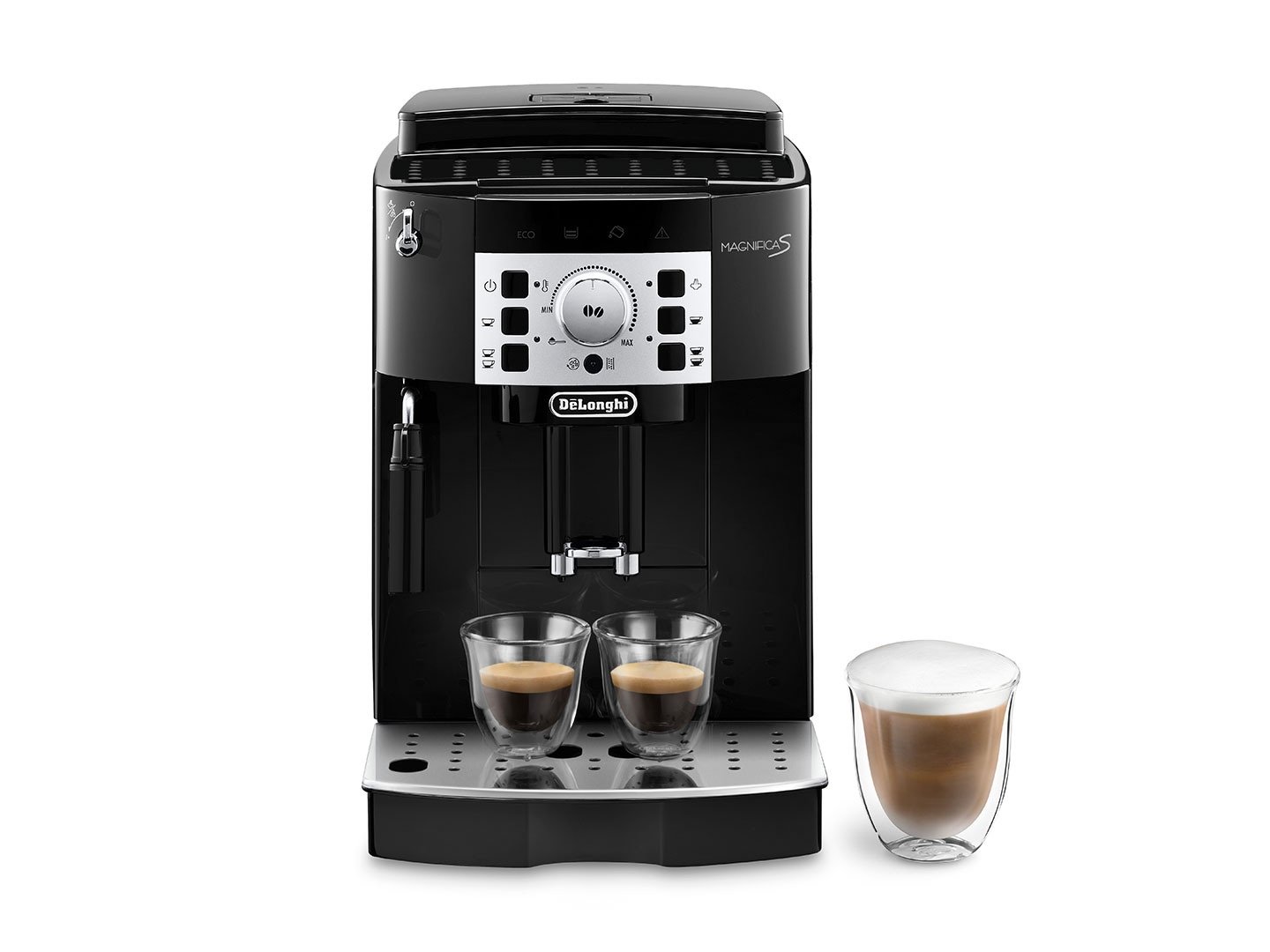 De’Longhi Magnifica S ECAM 22.110.SB mit zwei Espressotassen